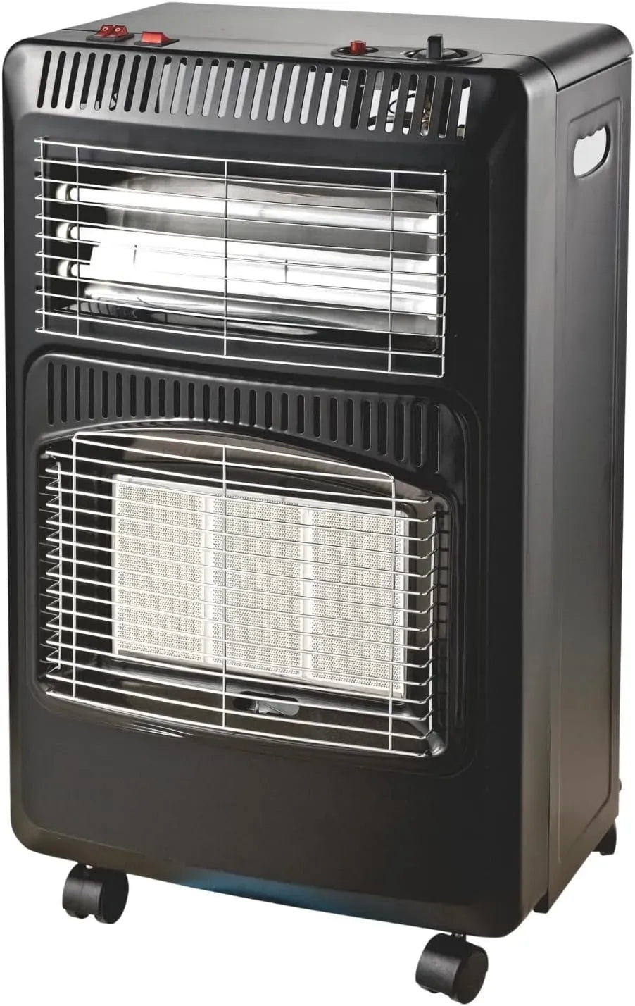 Ventilatore, HOME, ruote di trasporto, 3 livelli, grigio, sensore ODS e anti-ribaltamento, 3 livelli di calore 1,5/2,8/4,2 kW