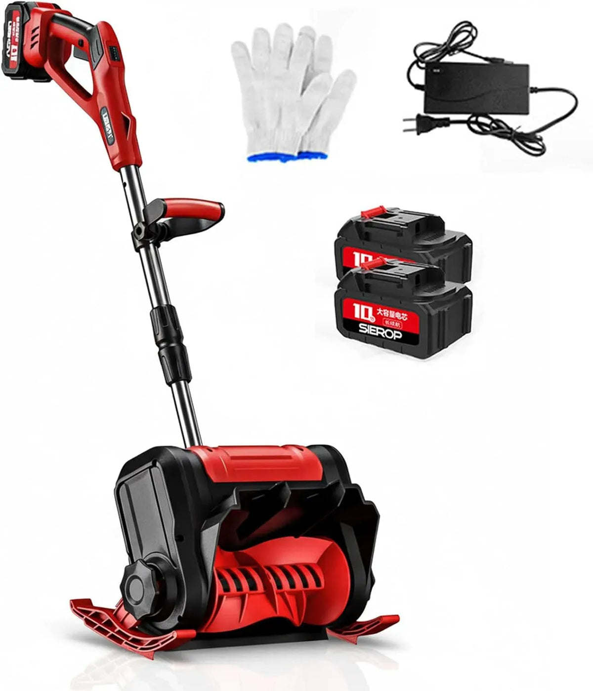 3ah Batterie, macchina spazzaneve, 12 pollici, 21 V, 30 Cm, senza fili, per Neve Bagnata E Pesante