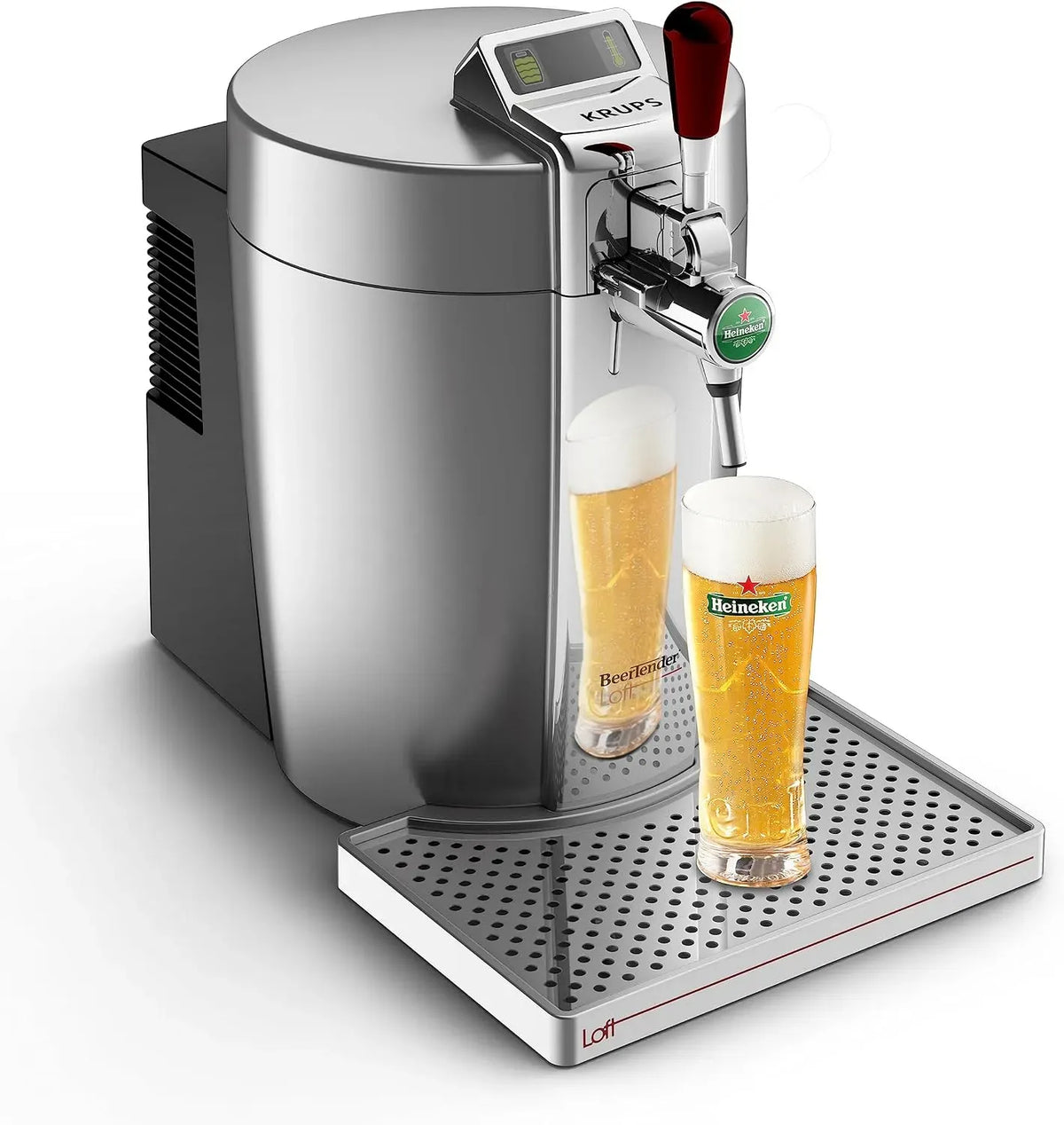 Krups vb700e00 spillatrice di birra Loft Edition Argento/Cromo