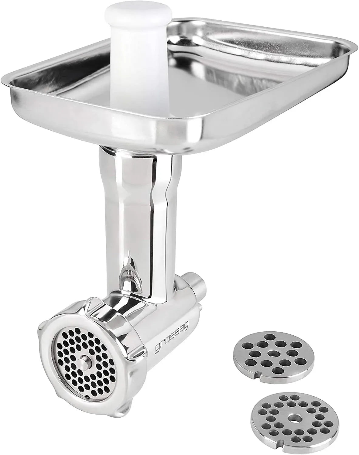 Smeg KFW 601 Robot da cucina, acciaio inox, Set di accessori per carne macinata con 3 piastre forate