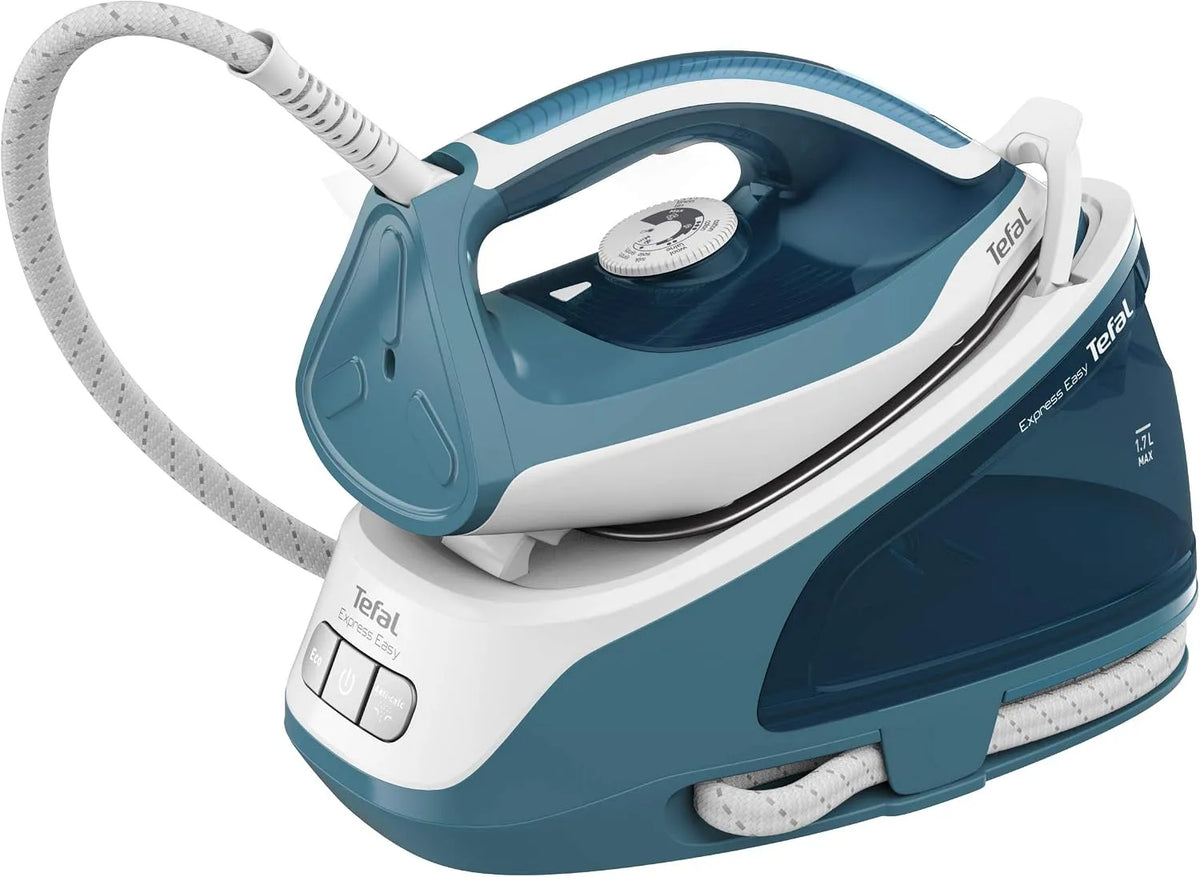 Tefal Blu/Bianco, Espress Easy Ferro da Stiro a Vapore