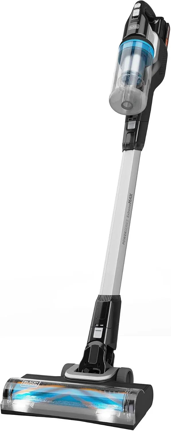 Black+Decker BHFEB520D1-QW Aspirapolvere, 18 V, nero, POWER SERIES Extreme 18V MAX