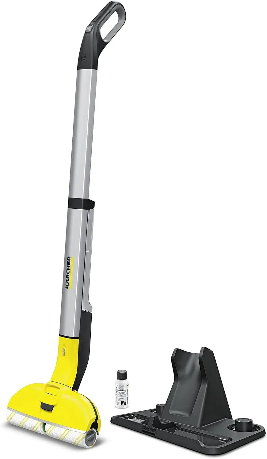Kärcher FC 3 Cordless, Detergente per pavimenti duri, 20 minuti di autonomia, ovvero 60 m² di pavimento pulito per carica, Pulizia leggera e