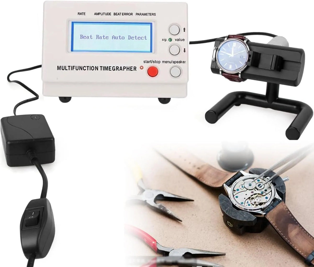 Macchina per Cucire, per Orologi Meccanici Timegrapher Multifunzione