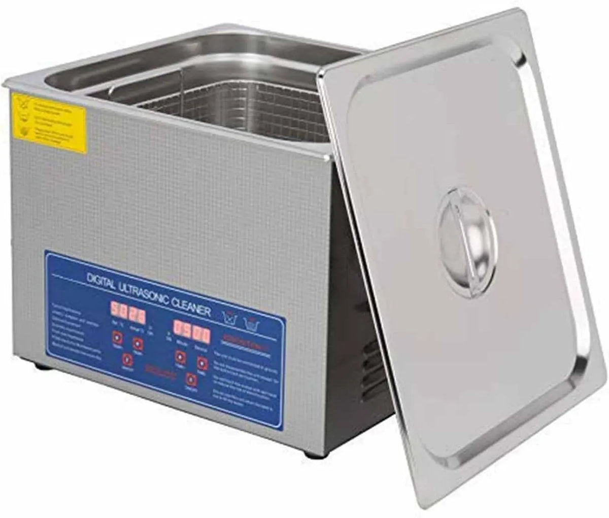 Lavatrice, 120 W, 110 V, timer, industriale, acciaio inox