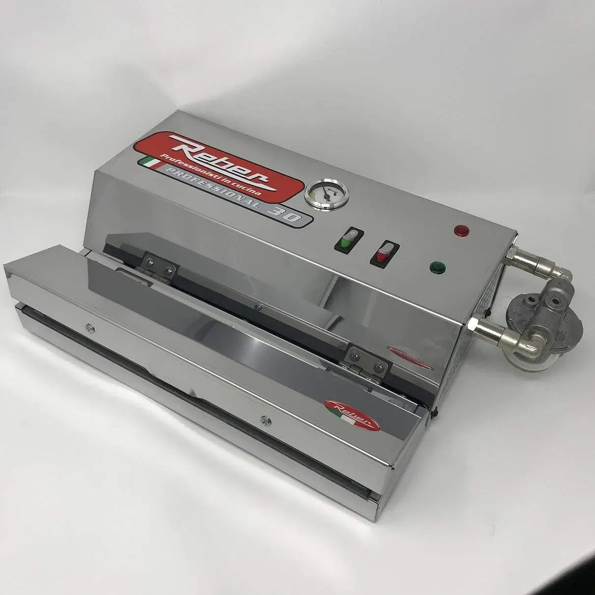 9709NELF Macchina per sottovuoto, filtro, professionale, acciaio inox, per sottovuoto Reber professionale filtro liquidi inox 9