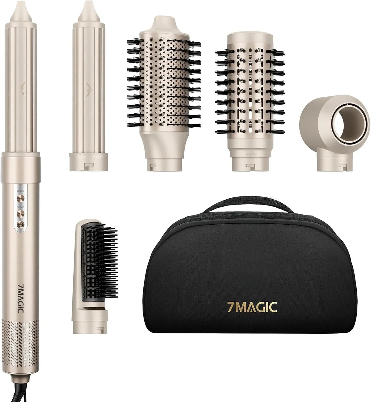 Asciugacapelli Ionico, per Arricciacapelli Automatico, Air Styler 6 In 1