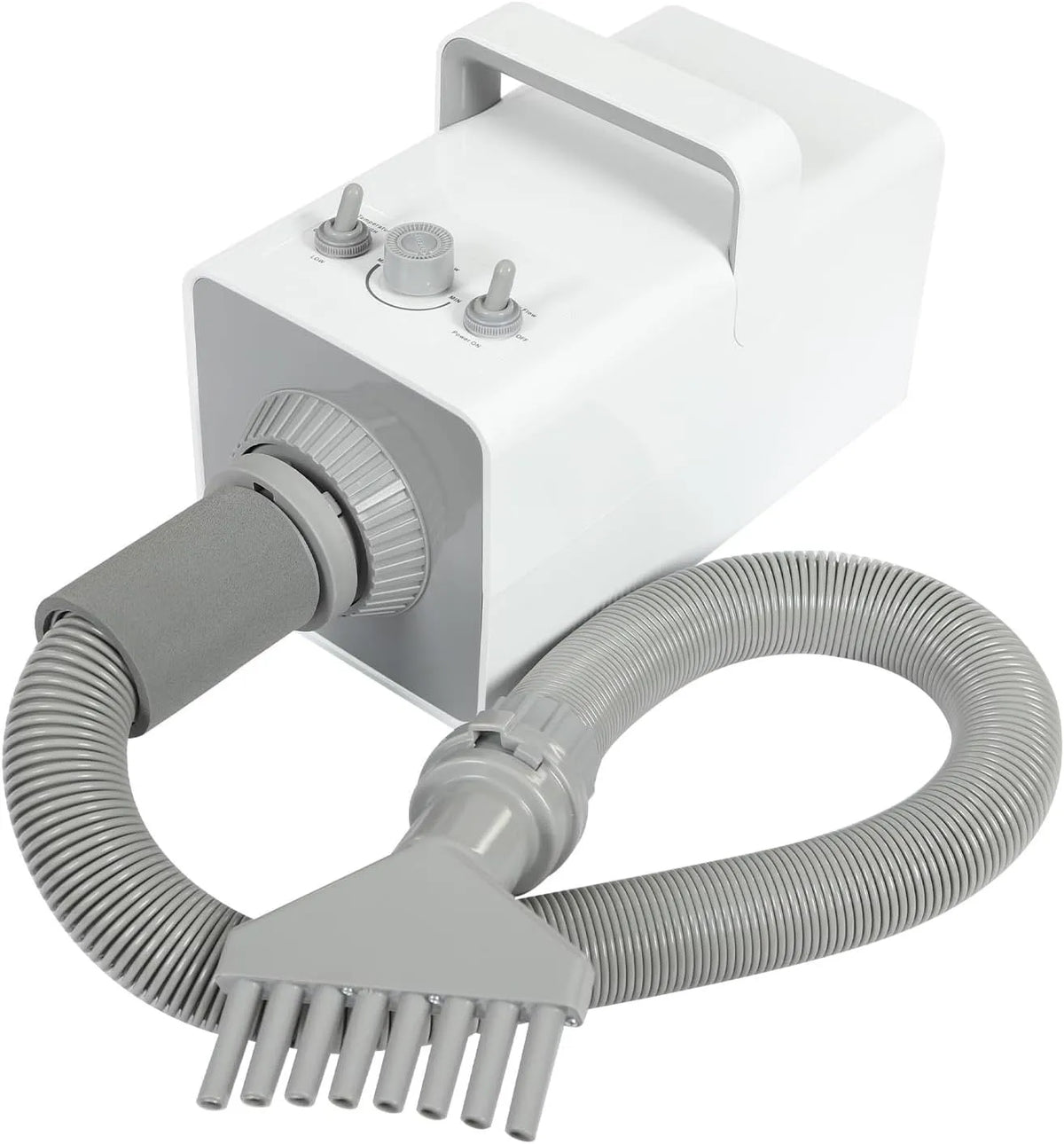 Asciugatrice, 2800 W, professionale, 2 zone di temperatura, asciugacapelli professionale con 4 diversi ugelli