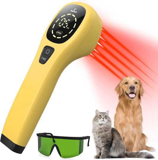Lampada, portatile, rosso, per Cani, Laser Terapia Fisioterapia per Cani
