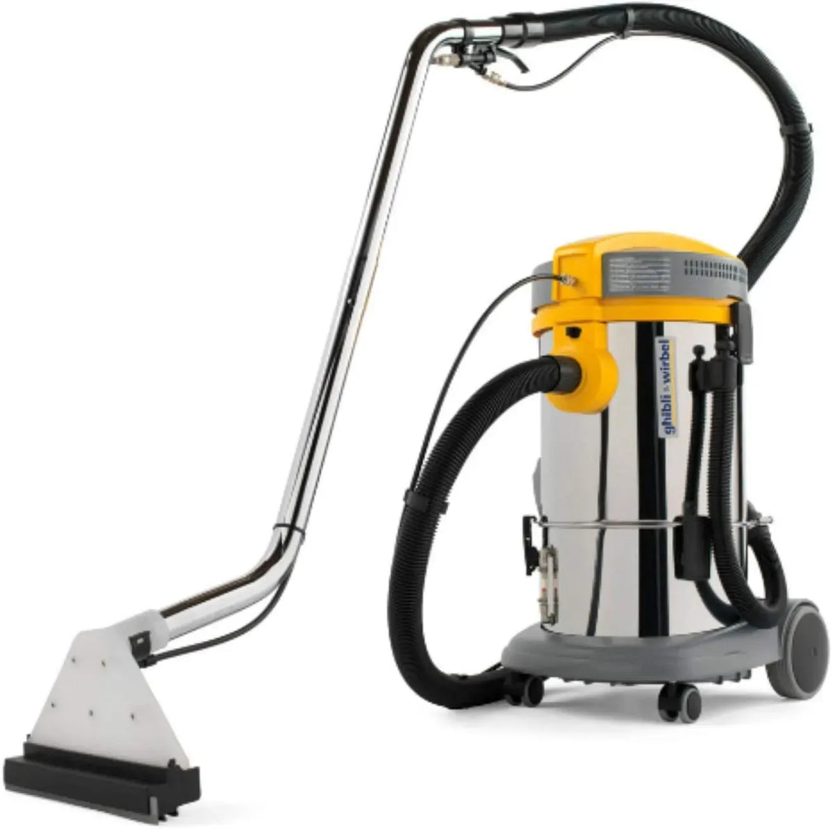 EXTRA 11 & WIRBEL Lavamoquette professionale POWER I, per completa di bocchetta pavimenti e sedili auto
