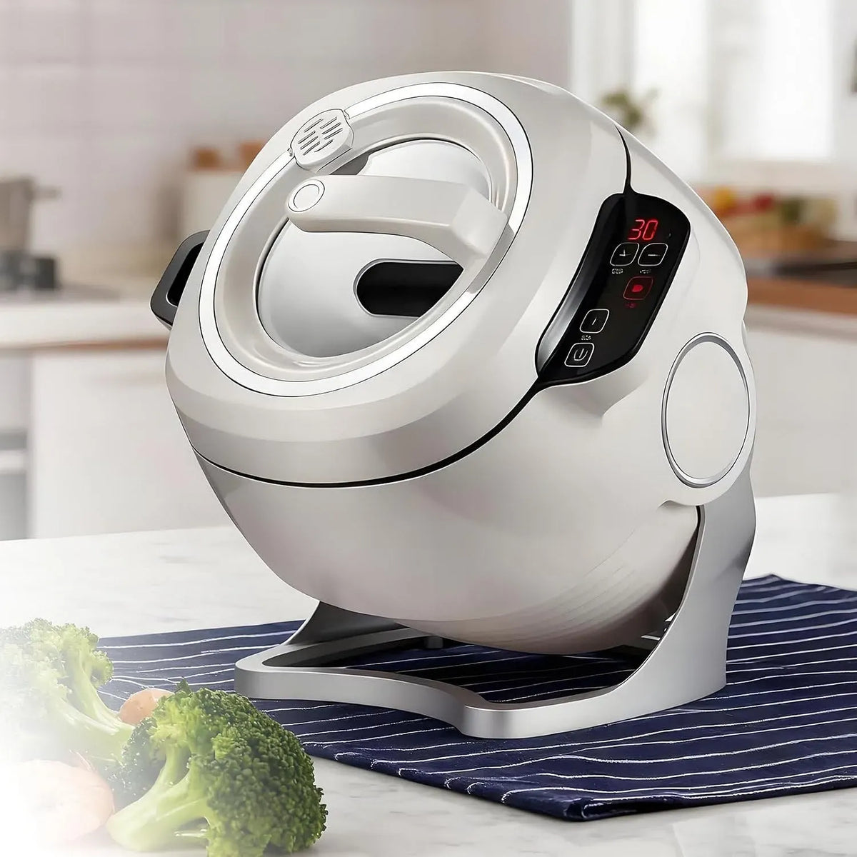 Pentola e padella A 360, 3 velocità, professionale