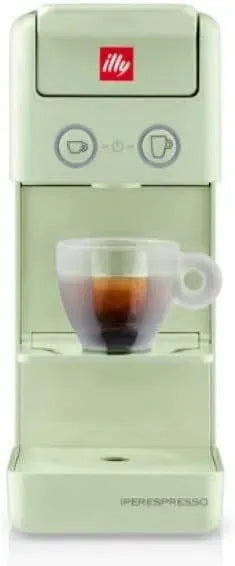 Macchina da caffè, illy Y3.3, verde, caffettiera elettrica, Colore Verde Chiaro