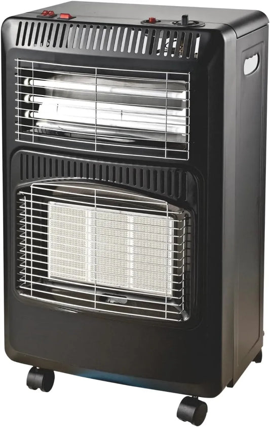 Ventilatore, HOME, ruote di trasporto, 3 livelli, grigio, sensore ODS e anti-ribaltamento, 3 livelli di calore 1,5/2,8/4,2 kW