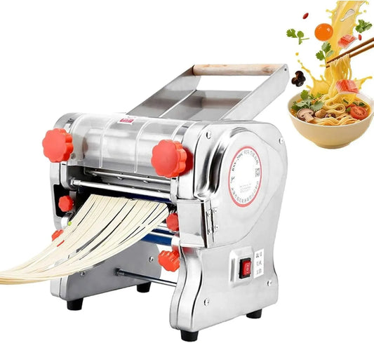 0.5-20mm Macchina Per La, macchina automatica per pasta, 550 W, 20 mm, professionale, acciaio inox, per La Pasta Elettrica