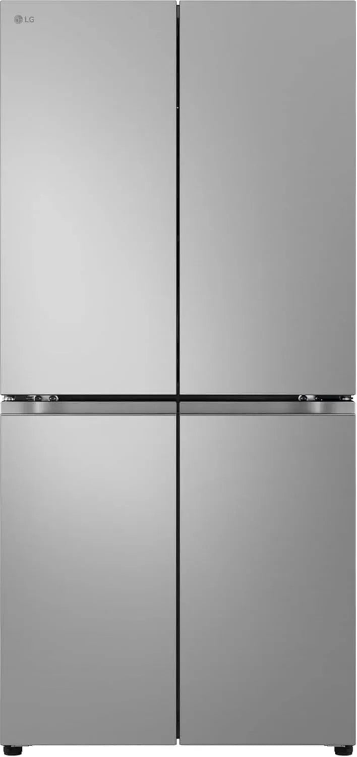 LG GMB860PYDE Frigorifero, 530 L, classe energetica E, No Frost, Wi-Fi, Inverter, stretto, Linear Cooling, argento, Smart Diagnosis