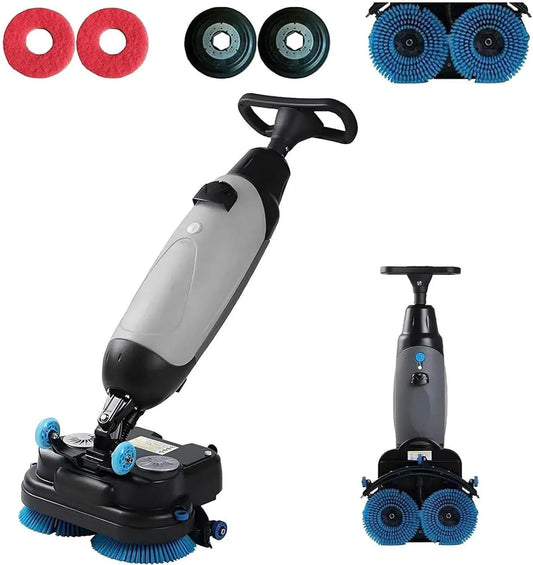 lavapavimenti elettrico, macchina, 43 cm, 1200 m, industriale, ampio serbatoio, professionale
