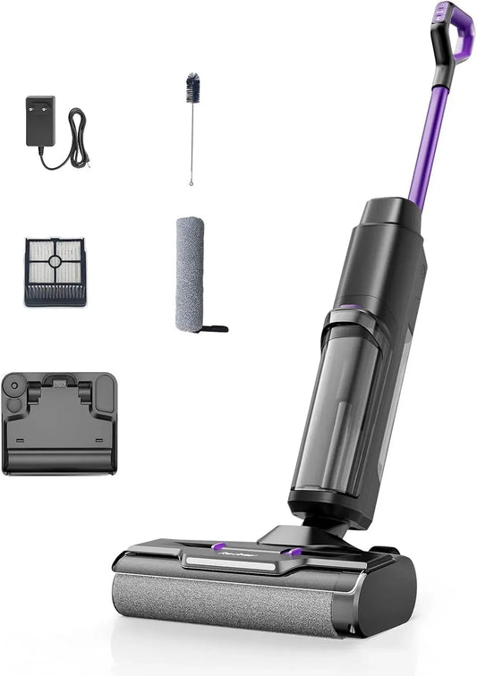 Aspirapolvere W15 45Min, 65 dB, aspiratore elettrico domestico, 3 in 1 Aspirapolvere Senza Fili Intelligente
