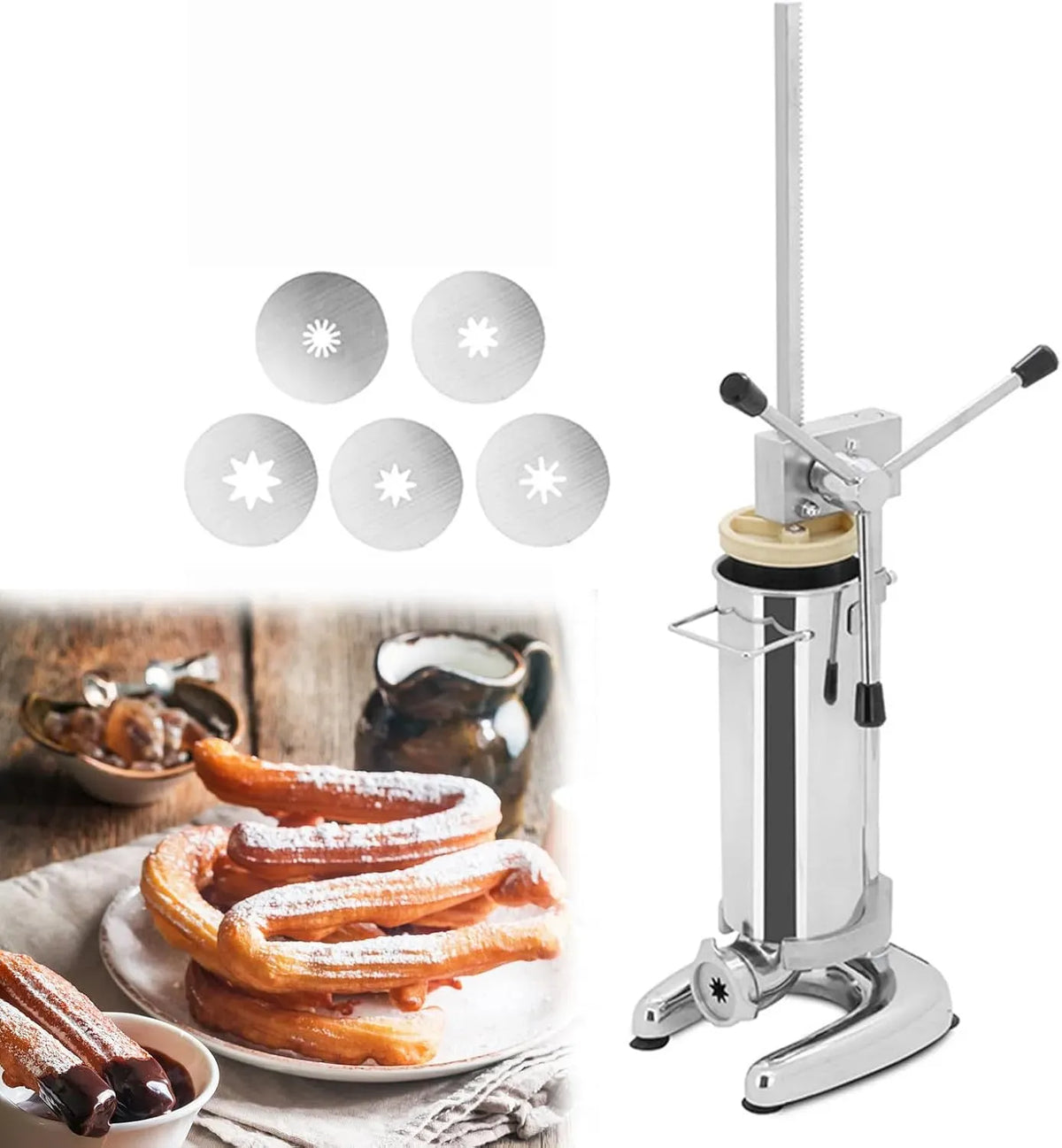Macchina per ciambelle, 3 L, donut maker, Macchina per Churrera
