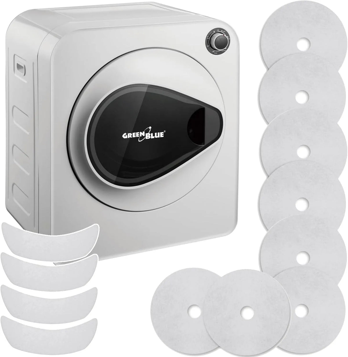 Asciugatrice, 830 W, 3 kg, Green GB405, blu, fino a 3 kg