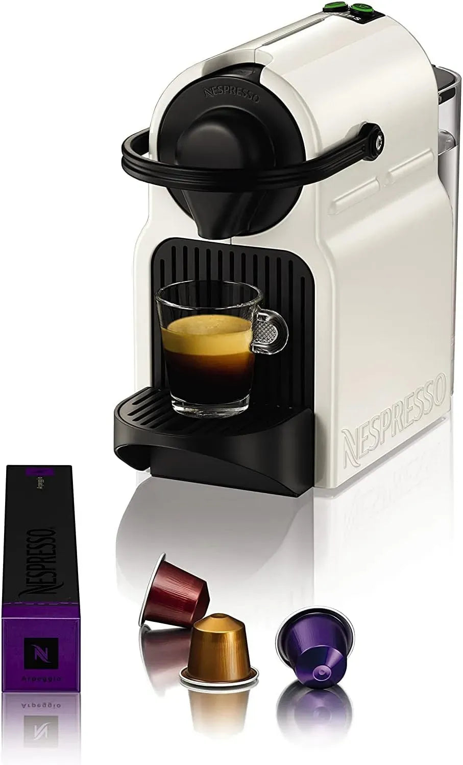 Nespresso XN1001 Macchina da caffè, 0.7 L, ampio serbatoio, bianco, Serbatoio acqua 0
