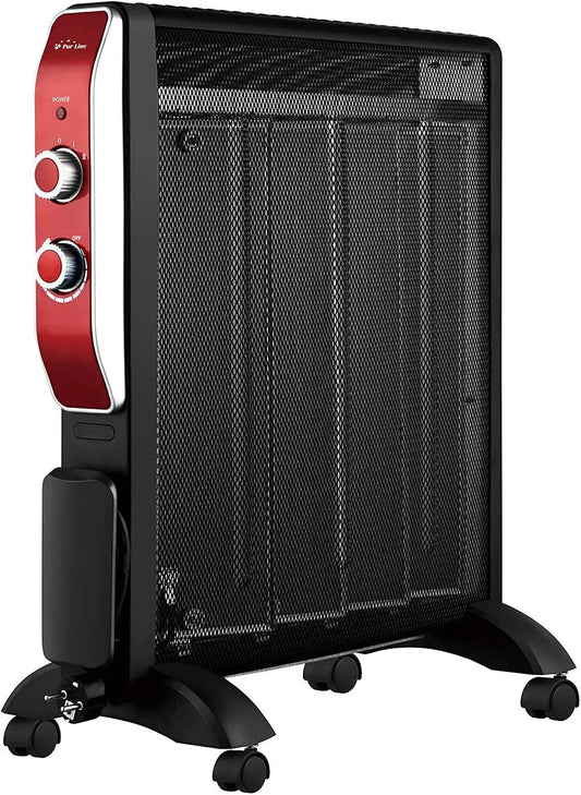 MR2000B Stufa elettrica portatile pannelli radianti mica riscaldamento rapido a basso consumo 2000 W dotato di termostato