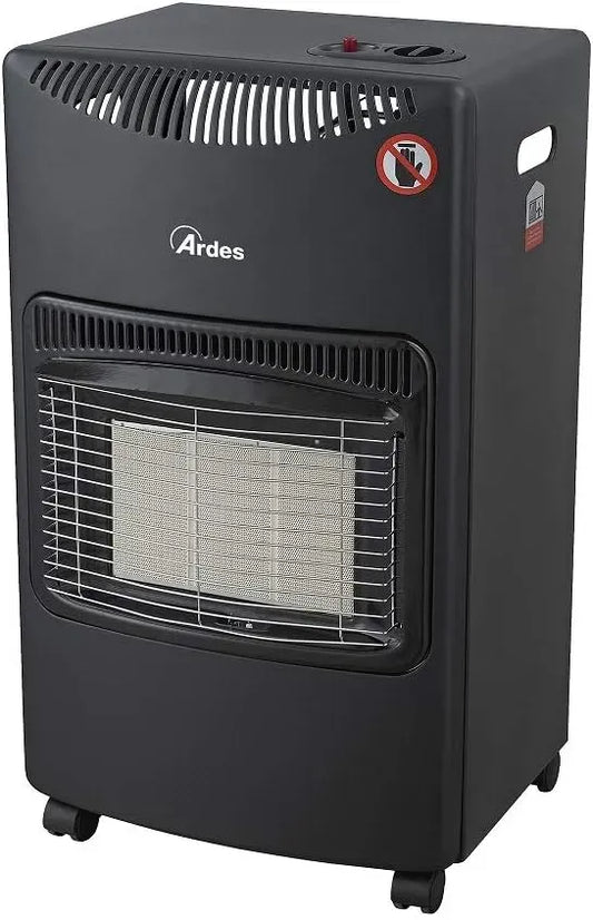 AR382 Dispositivo, BOXER Stufa a Gas con Bombola GPL a Infrarossi 3 Potenze