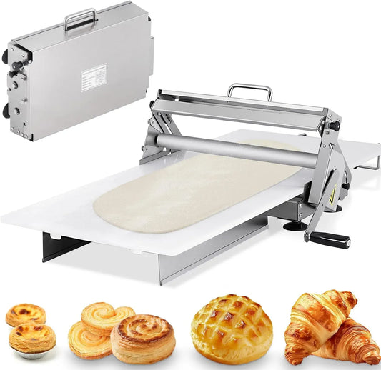 Sfogliatrice Pasticceria Manuale Pieghevole 40cm