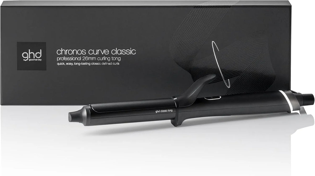 ghd Chronos Curve Classic Tong, Nero, Arricciacapelli Professionale 26 mm