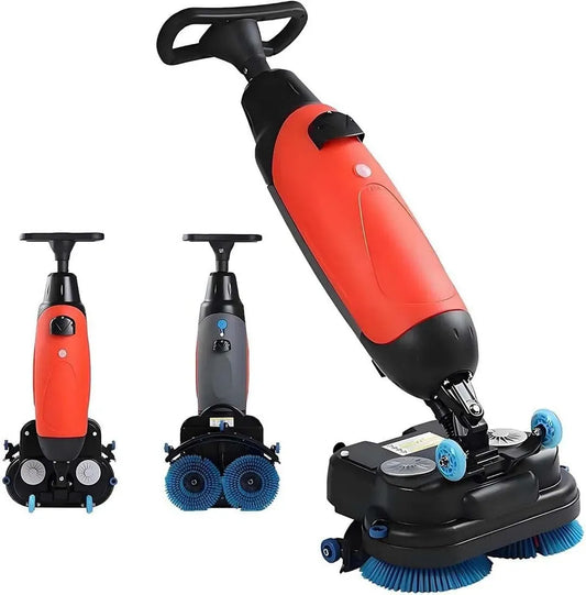 piastrelle e tappeti, 2 spazzole e 2 spugne abrasive, Lavapavimenti resistente per pavimenti in legno, dotato di serbatoio soluzione