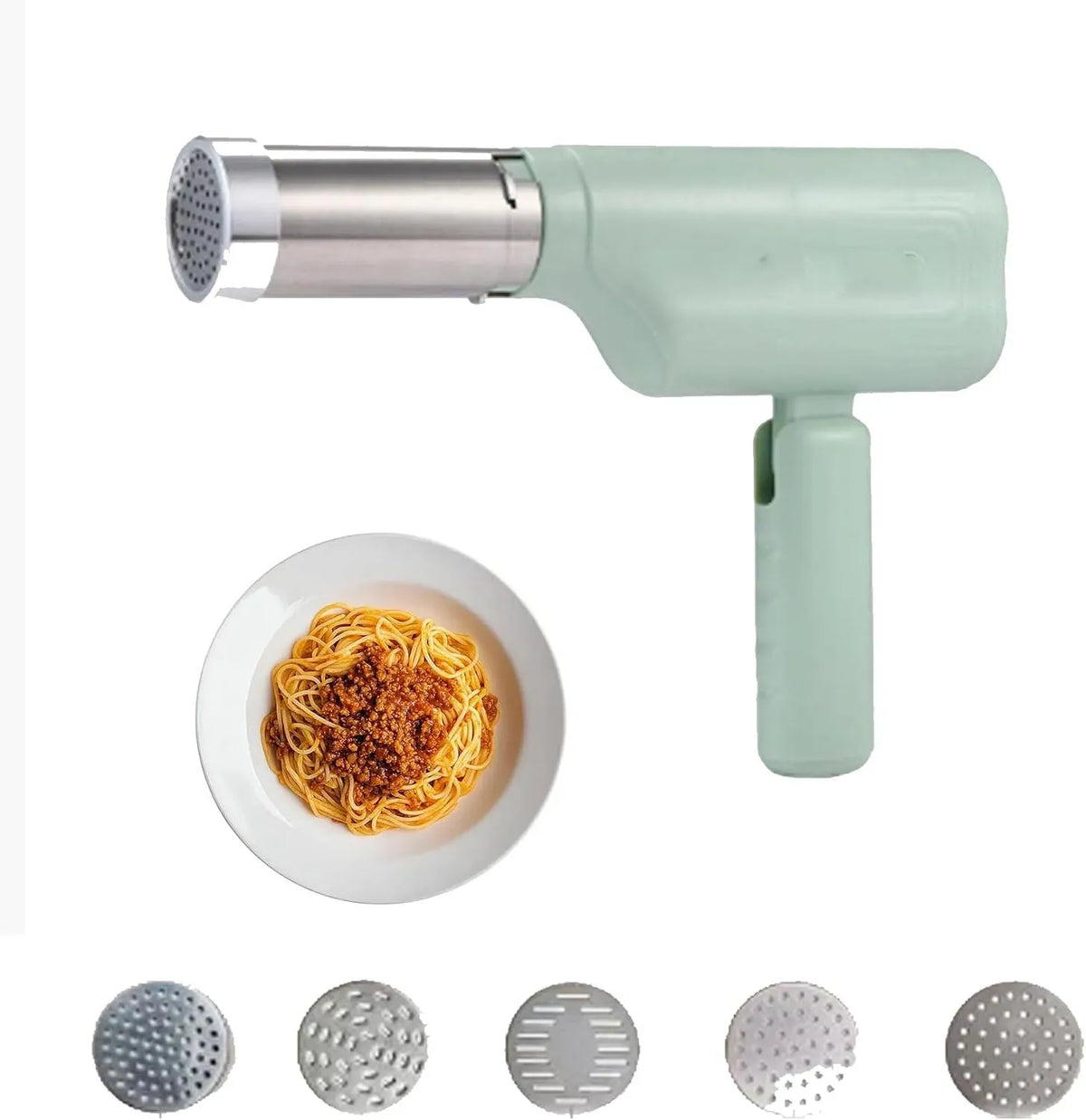 Macchina per la, taglierina, Pressa, portatile, senza fili, per la pasta elettrica portatile 5 in 1