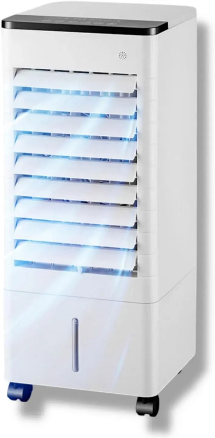 Condizionatore, 9 L, portatile, timer, 3 velocità, oscillazione, ampio serbatoio, telecomando e timer di 15 ore, oscillazione a 90°, 3 modalità