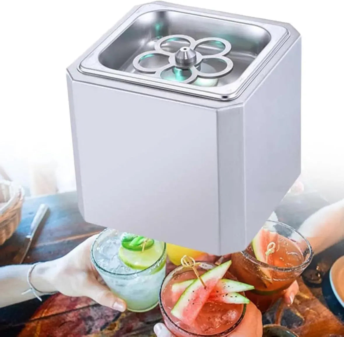 Macchina per glassare, professionale, ristoranti, vetro, per glassare istantaneamente per bicchieri da cocktail e