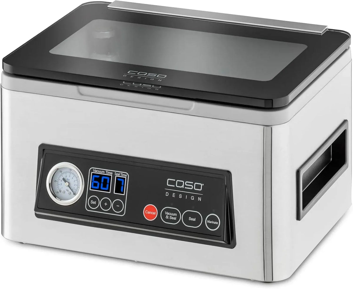 Caso macchina per sottovuoto alimentare, 4 L, 70 L, professionale, acciaio inox, per alimenti
