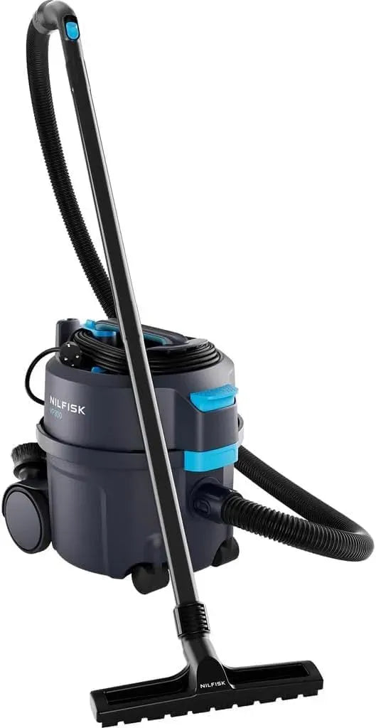 Hoover VP300 Aspirapolvere, 10 L, 800 W, industriale, nero, Nilfisk Professional HEPA Basic UE, flusso d'aria 32 l/s, capacità sacco filtro 10 l