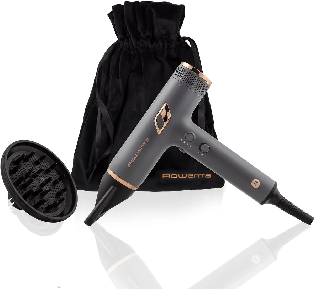Rowenta HY8120 Asciugacapelli Potente e Compatto, Nano