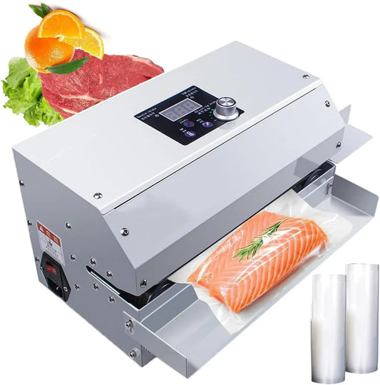 Macchina per sottovuoto, sigillatrice, 180 a 250 °C, industriale, professionale, plastica, per sottovuoto regolabile