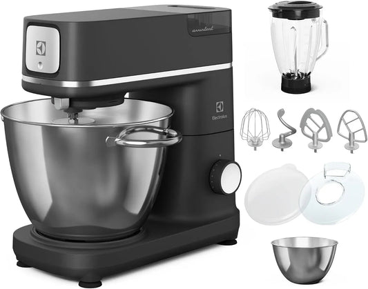 Electrolux E6KM1-8BPT Impastatrice Planetaria 1200 W Black Pearl