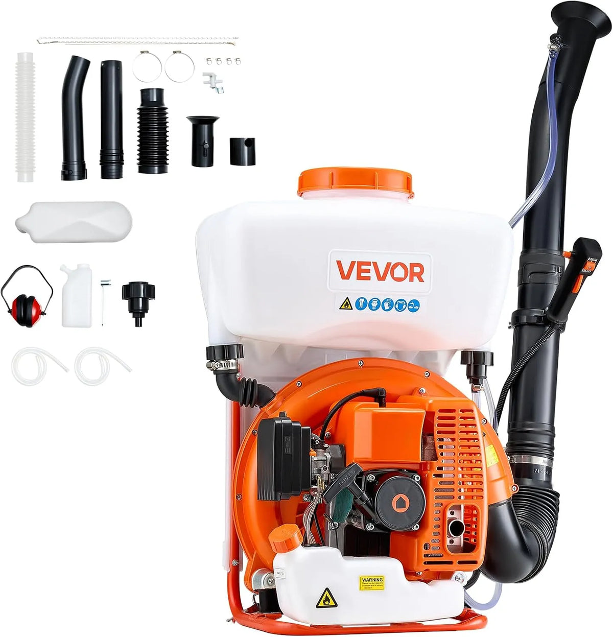 VEVOR Motore, Zaino, 16 L, ampio serbatoio, per un Efficace Controllo di Giardinaggio e Agricoltura