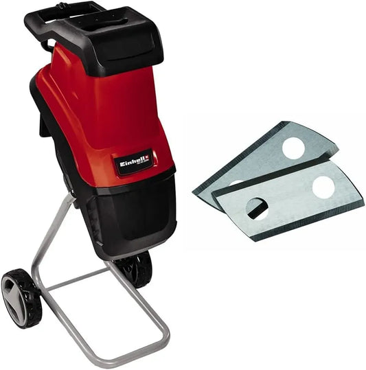 Einhell Argento, Biotrituratore Elettrico A Lame Gc-Ks 2540 & 3405930 Coltelli Per Biotrituratore