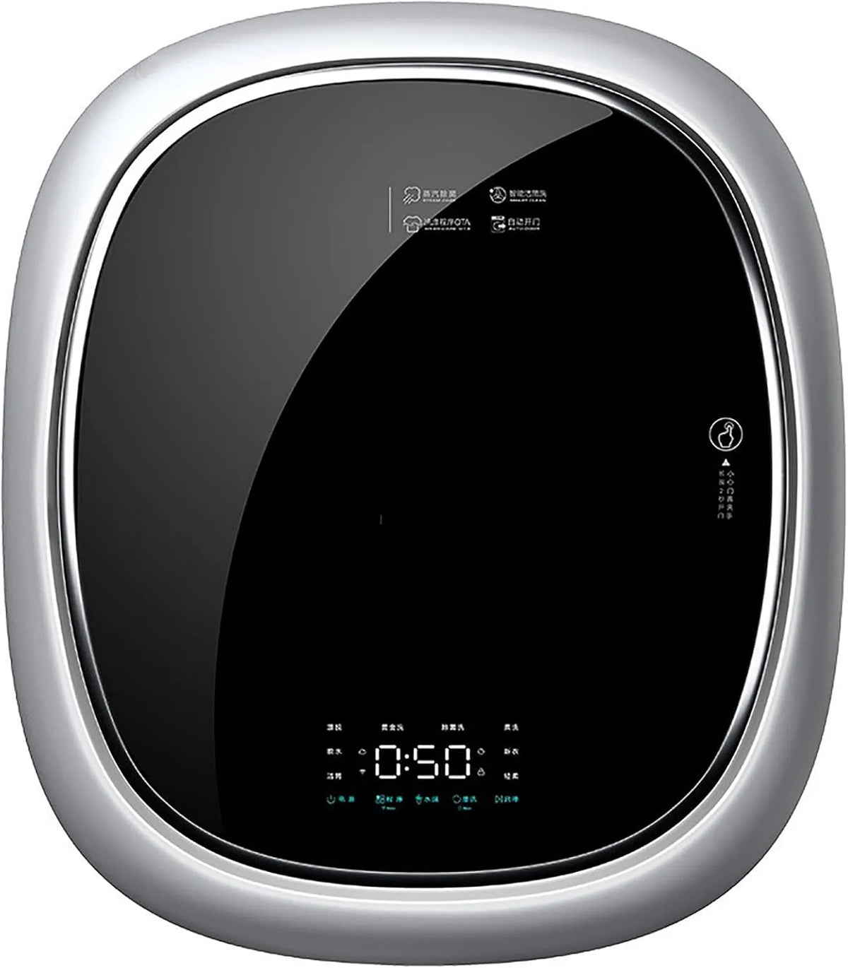completamente a funzionamento automatico e ad alta efficienza, bianco, Mini rondella a parete: tamburo di carico frontale da 3 kg