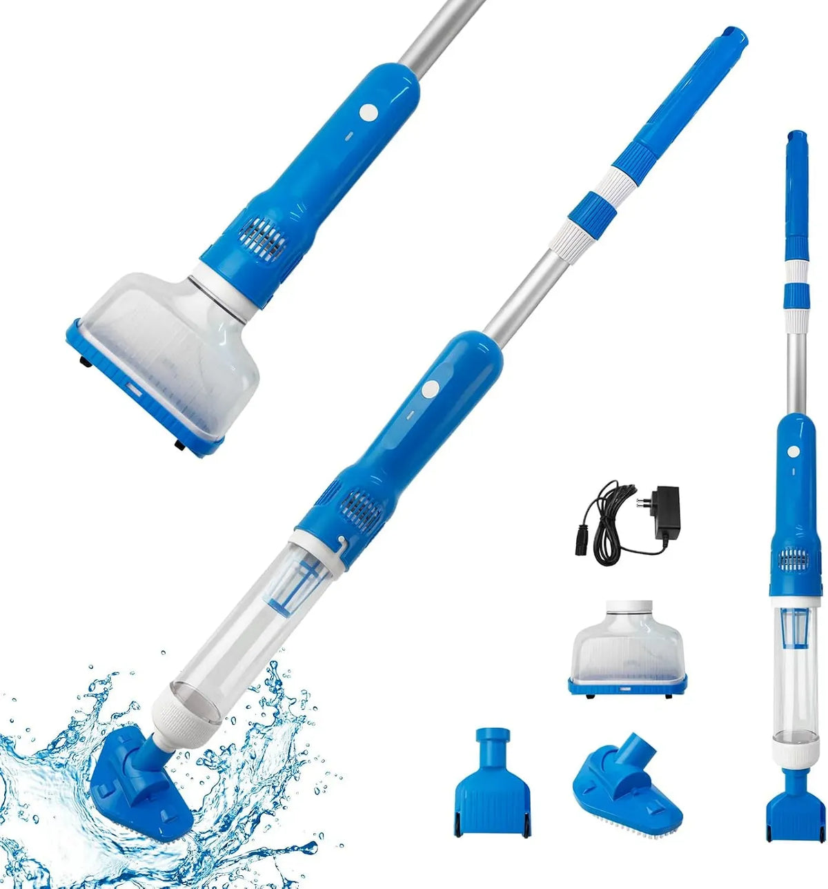Batteria, portatile, senza fili, per Piscina con Batteria