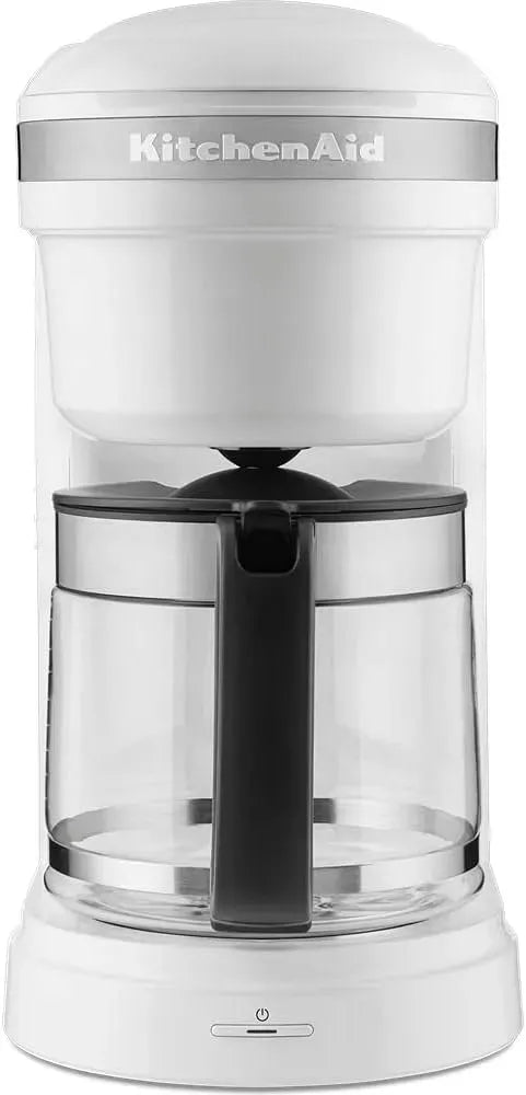 KitchenAid RE 1 5KCM1208EWH Macchina da caffè, 1,7 L, bianco, BLANC 5KCM 208EWH, CAFETIÈ, CLASSIC
