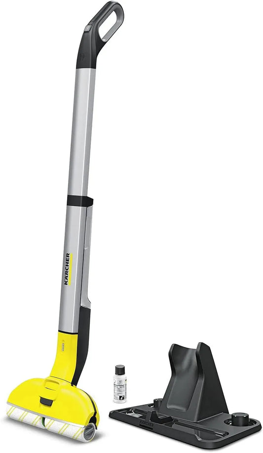 Kärcher FC 3 Cordless, Detergente per pavimenti duri, 20 minuti di autonomia, ovvero 60 m² di pavimento pulito per carica, Pulizia leggera e