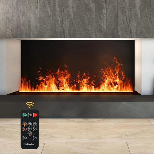 elettrico, Non è caldo, Camino a vapore acqueo con fiamma 3D, 50 cm