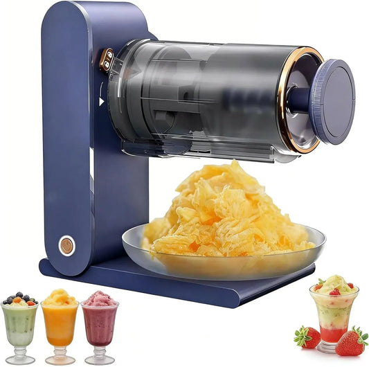 Macchina per Granita, Macchina da Tavolo, USB, per Granita di Ghiaccio Tritato