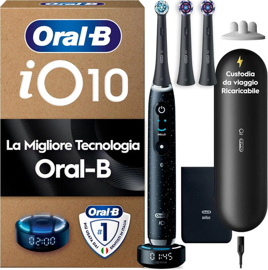 Accessorio per elettrodomestico, nero, Oral-B iO 10 Spazzolino Elettrico