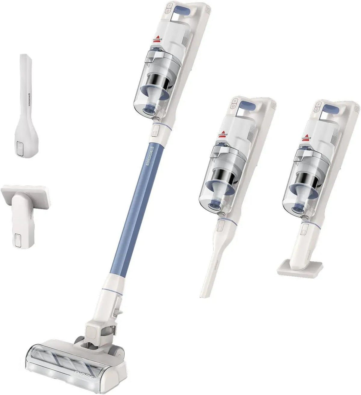 Aspirapolvere 4261N, 200 W, aspiratore elettrico domestico, Bissell PowerClean Aspirapolvere 3 in 1 Senza Fili 200W