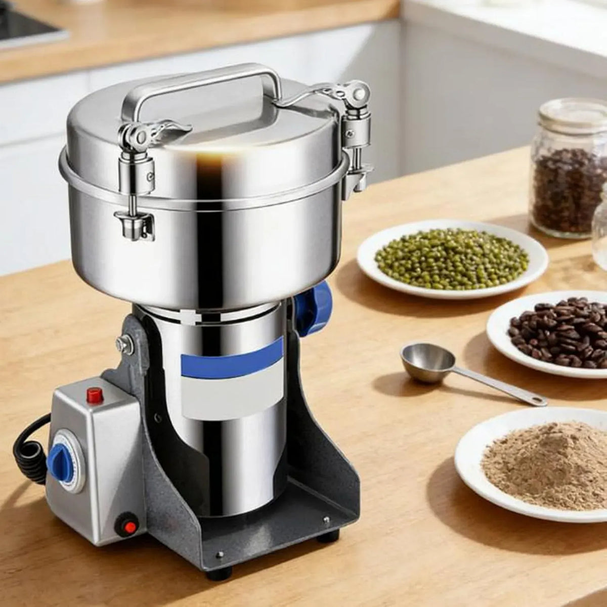 E 39000 Filtro, macinino per chicchi di caffè, 1800 W, professionale, acciaio inox, per Cereali