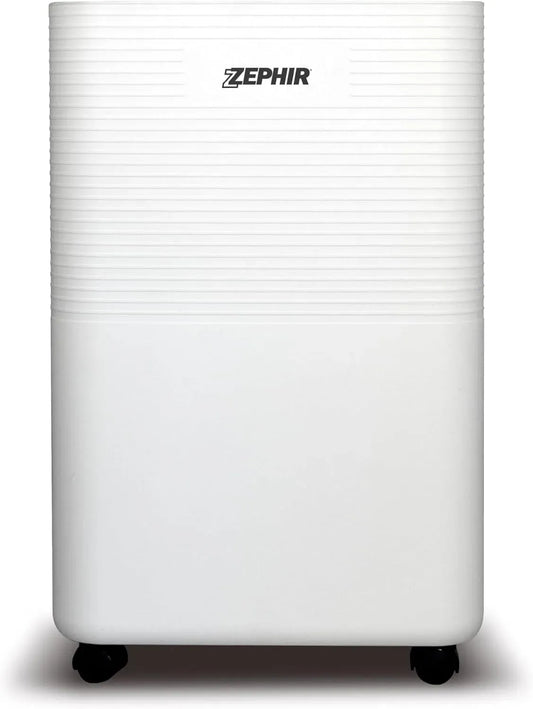 Deumidificatore, 12 L, 280 W, ruote di trasporto, timer, ampio serbatoio, bianco, Timer 24 ore, Serbatoio d'acqua 2 litri