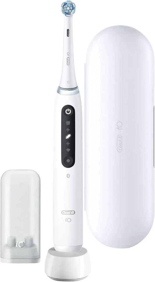 Series 5 Regalo San Valentino per Lui, Oral-B iO Spazzolino Elettrico Spazzolino Elettrico, 5 Modalità di Pulizia Dentifica, Indicatore LED & Custodia